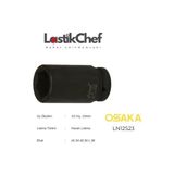 Osaka 23 mm 1/2'' Lokma - Siyah