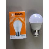 Osaka 5 Adet Osaka 6W=50W=540 Lümen E 27 Top Ampül 3000K Sarı 45MMX75MM