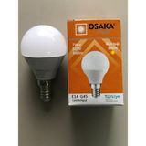 Osaka 5 Adet Osaka 7W=50W=540 Lümen E 14 Top Ampül 3000K Sarı 45MMX75MM