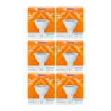 Osaka 6 Adet 5W (40W) Sarı Işık (3000K) MR16 G4 Led Çanak Ampul
