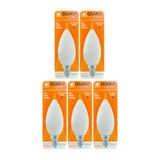 Osaka 6W (50W) Günışığı (4000K) E14 Duylu Led Mum Ampul, 5 Adet