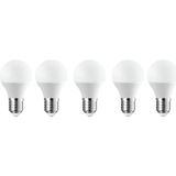 Osaka 6W Dekoratif LED Top Ampul Buji 5'li Paket Beyaz Işık E27 Duylu Küçük Ampul Kalın Duy