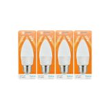 Osaka 7W (50W) 6500K Beyaz Işık E27 Duylu Mum Led Ampul, 4 Adet