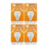 Osaka 7W (50W) Beyaz Işık E14 Led Mini Ampul, 4 Adet