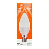 Osaka 7W LED Mum Ampul, 50W Eşdeğer, Sarı Işık 3000K, E14 Duy