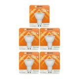 Osaka 9W (70W) Beyaz Işık (6500K) GU10 Led Çanak Ampul, 5 Adet