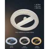 Osaka Kristal Simit Led Ampul 40 Watt E27 Duy - 3 Renk