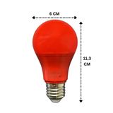 Osaka Light (1 Adet) Osaka 10W Kırmızı Işık E27 Duylu (Kalın Duy) Led Ampul