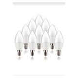 Osaka Light 10'Lu Paket 9w = 70w Eşdeğer 6500k Beyaz Işık E14 Duylu 810 Lümen E Enerji Led Buji Mum Ampul