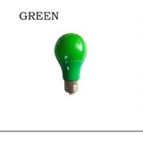 Osaka Light 10w Yeşil Renk E27 Duylu A60 E Enerji Tüketimi Led Ampul Boy 113mm Genişlik 60mm dir.