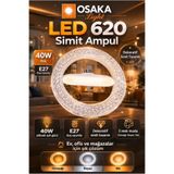 Osaka Light 40w 1 Lamba 3 Farklı Renk 3000k- 4000k-6500k Çok Renkli E27 Duylu 2200 Lümen F Enerji Tüketimi Led Ampul