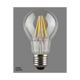 Osaka Light 6w = 50w Eşdeğer 6500 Kelvin Beyaz Işık E27 Duylu Flamanlı Şeffaf Led Ampul 760 Lümen A+ Enerji