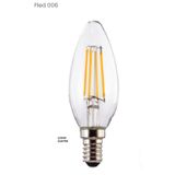 Osaka Light 6w 6500k Beyaz Işık E14 Duylu780 Lümen F Enerji Tüketimi Led Flemanlı Şeffaf Buji Mum Ampul
