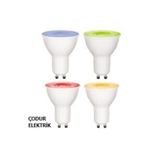 Osaka Light 7w = 50w Eşdeğer Amber Renkli GU10 Duylu Smd Led Çanak Ampul 630 Lümen A+ Enerji Tüketimi