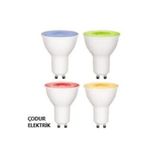 Osaka Light 7W = 50W Eşdeğer Mavi Renkli GU10 Duylu Smd LED Çanak Ampul 630 Lümen A+Enerji Tüketimi