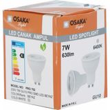 Osaka Light 7Watt-50watt GU-10 PRO SMD Led Ampül Beyaz