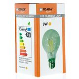 Osaka Light 8w-75watt Led Flamanlı A-60 Ampül E27 Günışığı - Beyaz