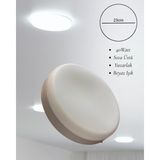Osaka Light Osaka Sıva Üstü Yuvarlak LED Armatür 40W Beyaz Işık