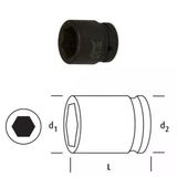 Osaka Ln12ı3/8 Inch Lokma 1/2" 3/8