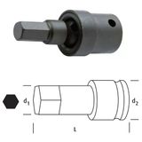 Osaka Ln12ma07 Mafsallı Allen Lokma 1/2" 7 Mm