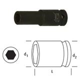 Osaka Ln14d09 Uzun Lokma 1/4" 9 Mm