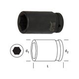 Osaka Ln34ıd1-13/16 Inch Uzun Lokma 3/4" 1-13/16