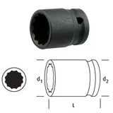 Osaka Ln38y08 Yıldız Lokma 3/8" 8 Mm