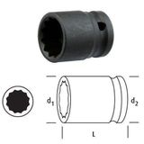 Osaka Ln38y10 Yıldız Lokma 3/8" 10 Mm