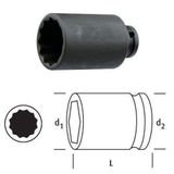 Osaka Ln38yd07 Yıldız Uzun Lokma 3/8" 7 Mm