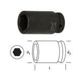 Osaka Tool LN34S33 3/4 inç 33 mm Havalı Lokma