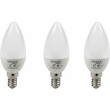 Osakalight 6W Led E14 Buji Ampul - Günışığı - 3'lü Paket - Gün Işığı