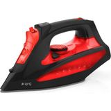 Osborn 2600W Buharlı Ütü – Kırmızı, Otomatik Kapanma ve Kireç Önleyici Sistem