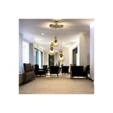 OSC HOME AYDINLATMA TASARIM Spor Eskitme Avize 3lü bal Cam