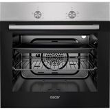 Oscar 8012 Inox Statik Ankastre Fırın