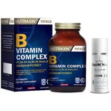 Oscar B Vitamin Complex 60 Kapsül + Yüz Temizleme Jeli 100ML Hediyeli
