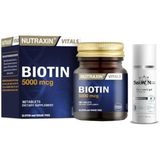Oscar Biotin 5000 Mcg 30 Tablet Biotin Takviyesi + Yüz Temizleme Jeli 100ML Hediyeli