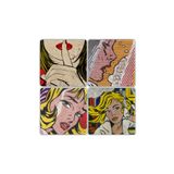 Oscar Stone Decor BA064 Popart Taş Bardak Altlığı