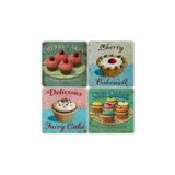 Oscar Stone Decor BA142 Muffin 3 Taş Bardak Altlığı