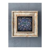 Oscar Stone Decor Çerçeveli Taş Duvar Dekoru 20 X 20 Cm Çini Desen Islami Hat Cdd1-40-456