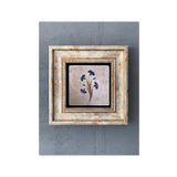 Oscar Stone Decor Çerçeveli Taş Duvar Dekoru 20 X 20 cm Ebru Desen Çiçek CDD1-40-482