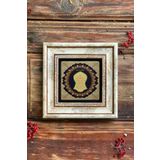Oscar Stone Decor Çerçeveli Taş Duvar Dekoru 20 X 20 Cm Nal-i Şerif Tablosu CDD1-40-1672