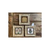 Oscar Stone Decor Çerçeveli Taş Duvar Dekoru 20X20 Cm 3 Lü Set Fatma Ana Bereket Duası Ebruli Çiçek 3Cdd-40-197