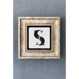 Oscar Stone Decor Çerçeveli Taş Duvar Dekoru Tablo 20Cm X 20Cm Balık Cdd1-40-1479
