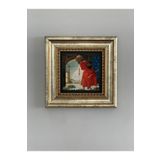Oscar Stone Decor Çerçeveli Taş Duvar Tablosu 20 X 20 cm Kaplunbağa Terbiyecisi Osman Hamdi CDD-50-169