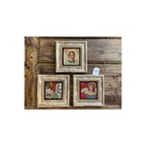 Oscar Stone Decor Çerçeveli Taş Tablo 20x20 cm 3 lü Set Melek Kızlar Angel Girls 3CDD-40-295