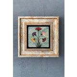 Oscar Stone Decor Çerçeveli Taş Tablo 20x20 Cm-wall Decor CDD-40-1224