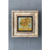 Oscar Stone Decor Çerçeveli Taş Tablo 20x20 Cm Wall Decor Van Gogh Eserleri CDD1-40-1530