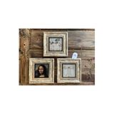 Oscar Stone Decor Çerçeveli Taş Tablo Leonardo Da Vinci Eserleri 20X20 Cm 3 Lü Set 3Cdd-40-270
