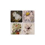 Oscar Stone Decor Doğaltaş Bardak Altlığı- 4 Lü Set(10 Cm X 10 Cm) Ba110