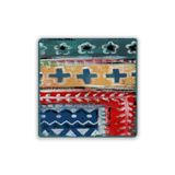 Oscar Stone Decor Doğaltaş Baskılı Bardak Altlığı Desen 10 Cm X 10 Cm - Stone Coaster Dsn162-3